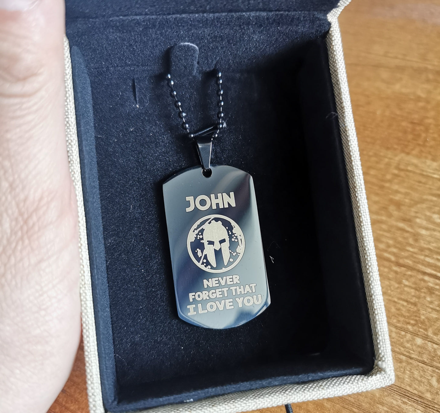 Customizable basketball dog tag, gifts from dad mom to son- It is not about better than someone else, It is about being better than you were the day before, Be strong be brave be humble-DS2