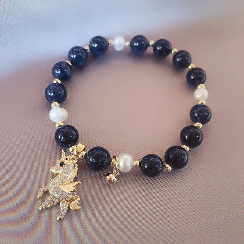 Crystal Unicorn Bracelet