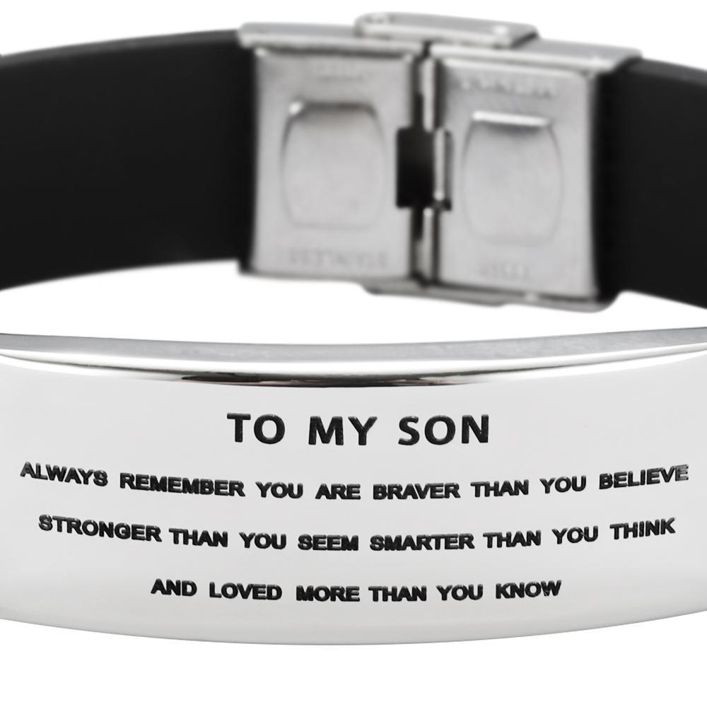 Y-Engraved personalized bracelet