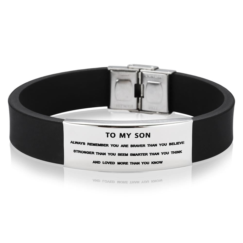 Y-Engraved personalized bracelet