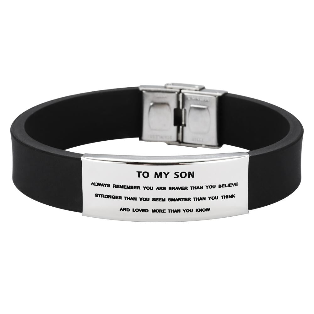 Y-Engraved personalized bracelet