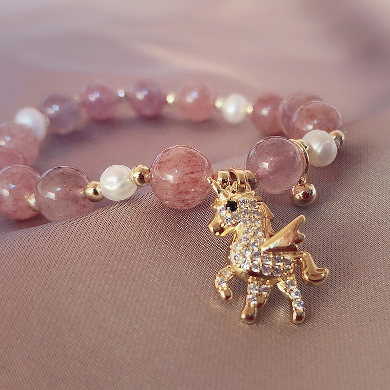 Crystal Unicorn Bracelet