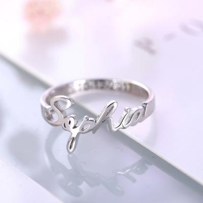 Personalized Name Ring