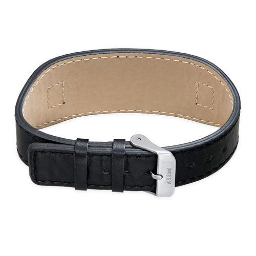 Y-Men's ID Leather Bracelet