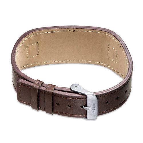 Y-Men's ID Leather Bracelet