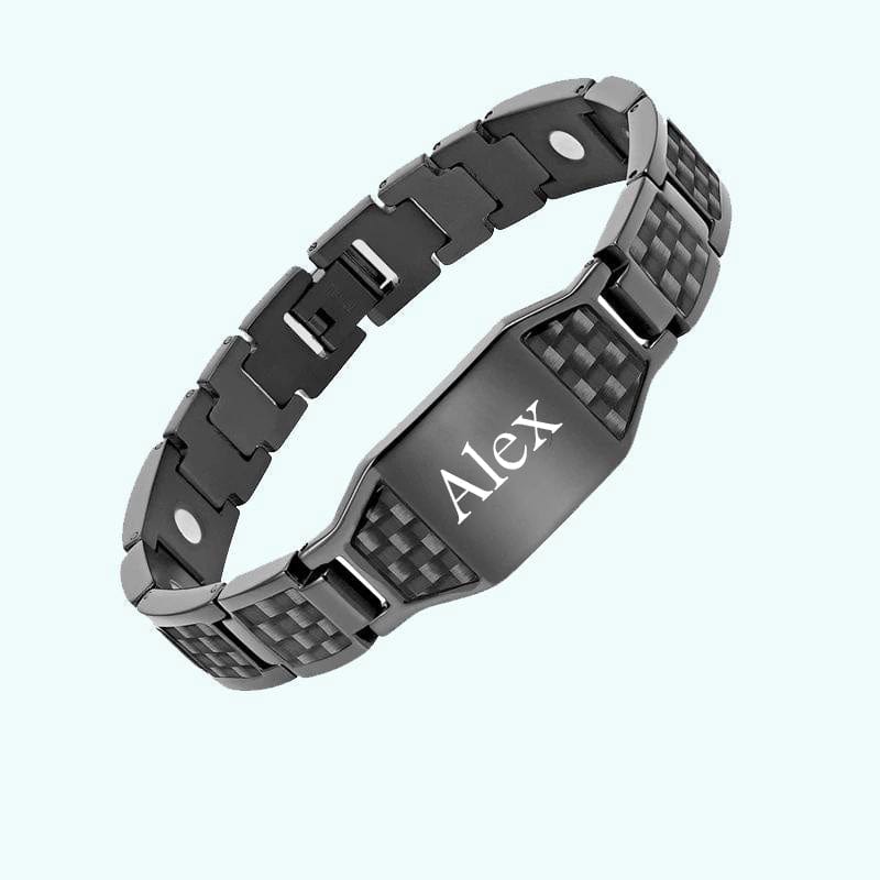 Personalized Stainless Steel Men Bracelet