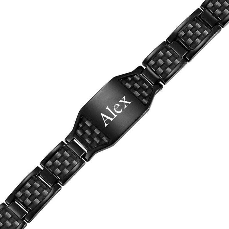 Personalized Stainless Steel Men Bracelet