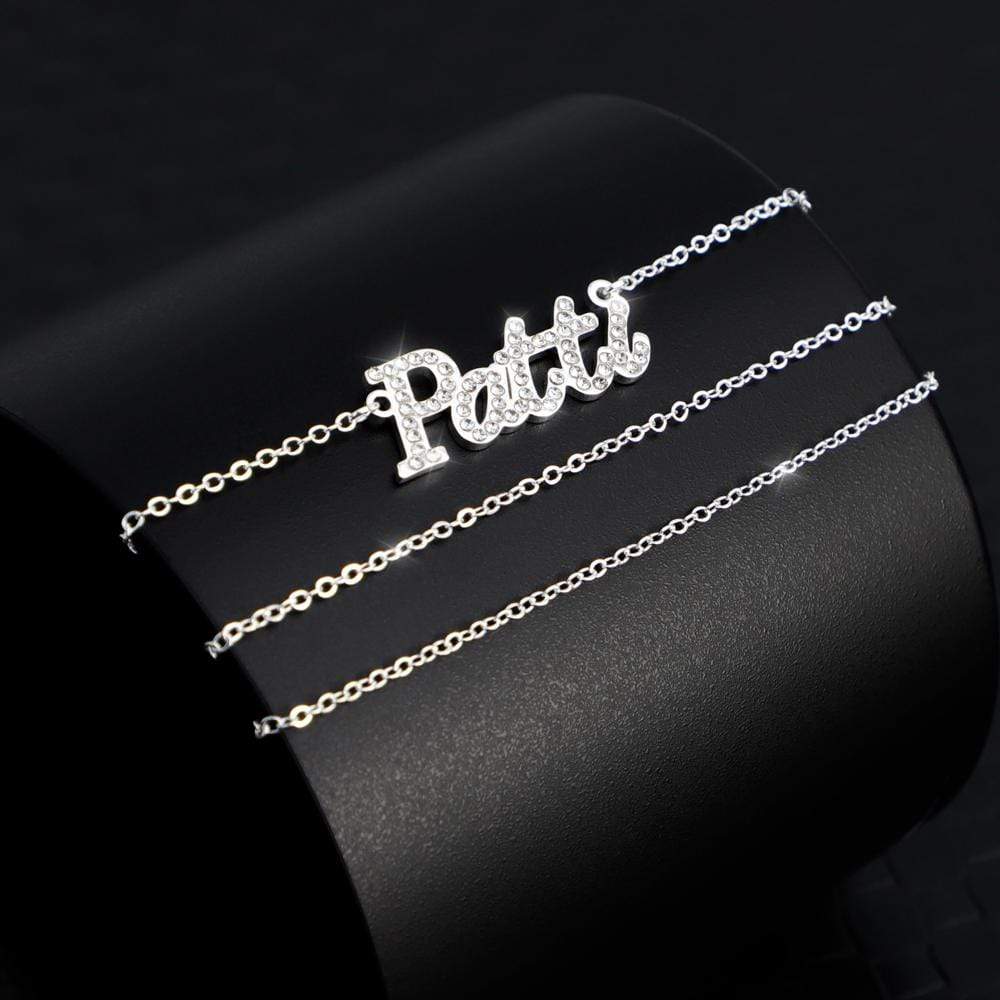 Personalized Shiny Diamond Name Necklace