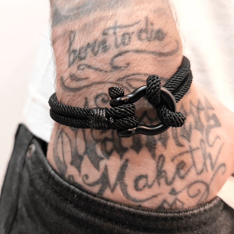 TO MY SON LOVE YOU FOREVER NAUTICAL BRACELET