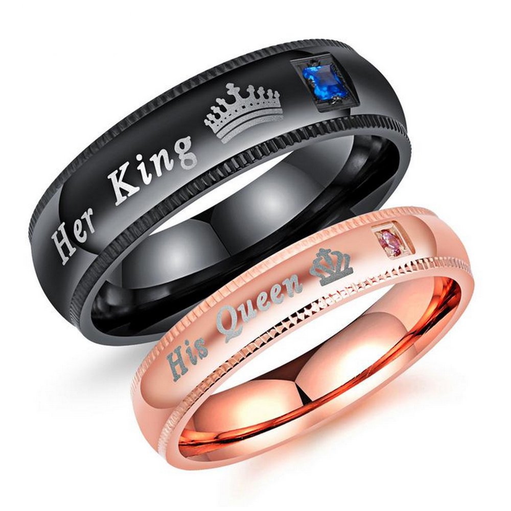 Her King His Queen Ring Couples Ring