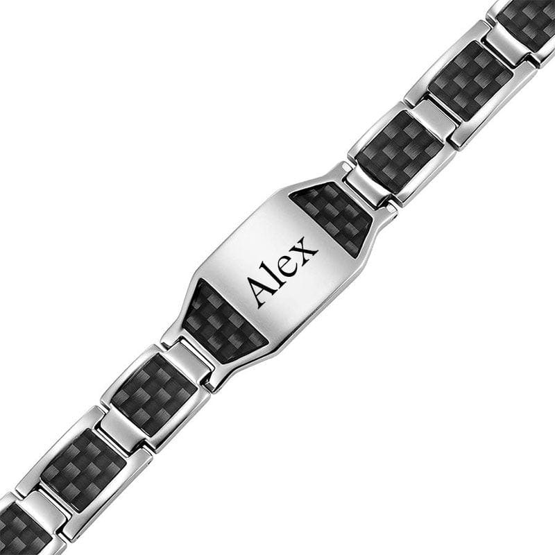 Personalized Stainless Steel Men Bracelet