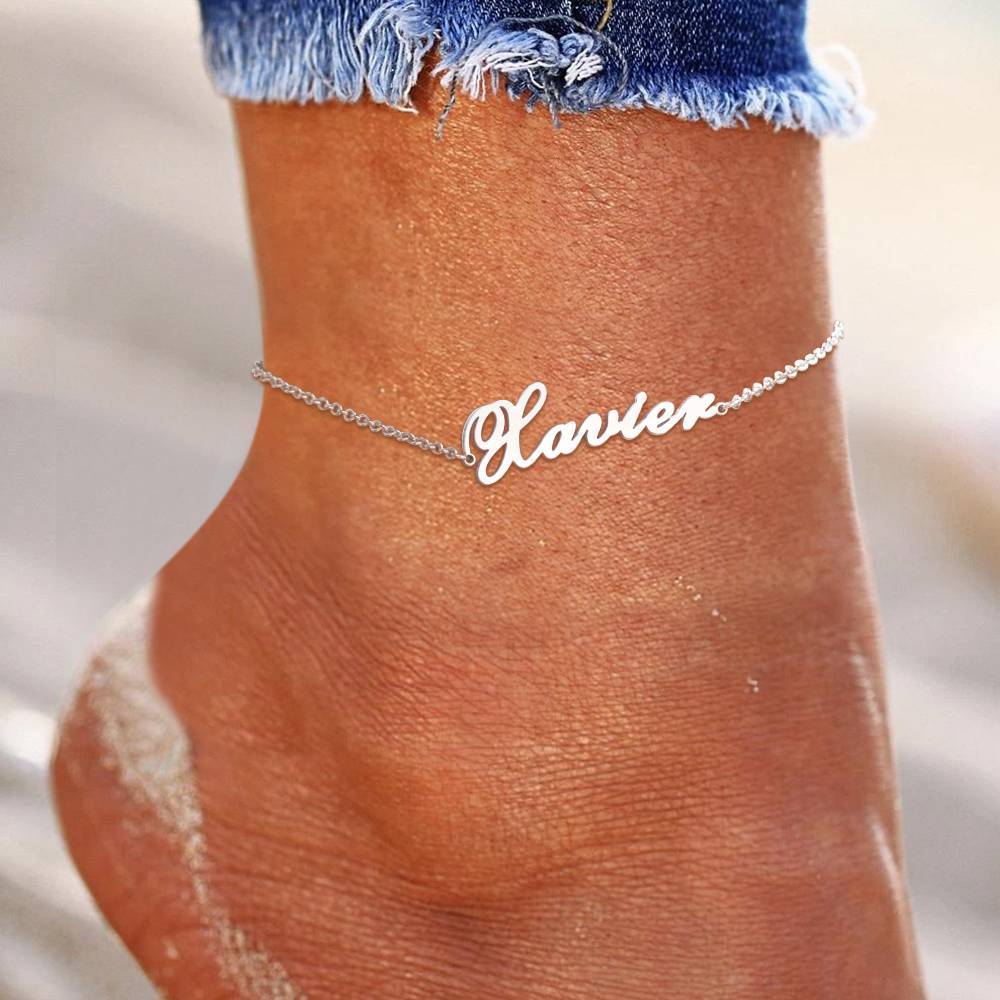 Custom Name Anklet