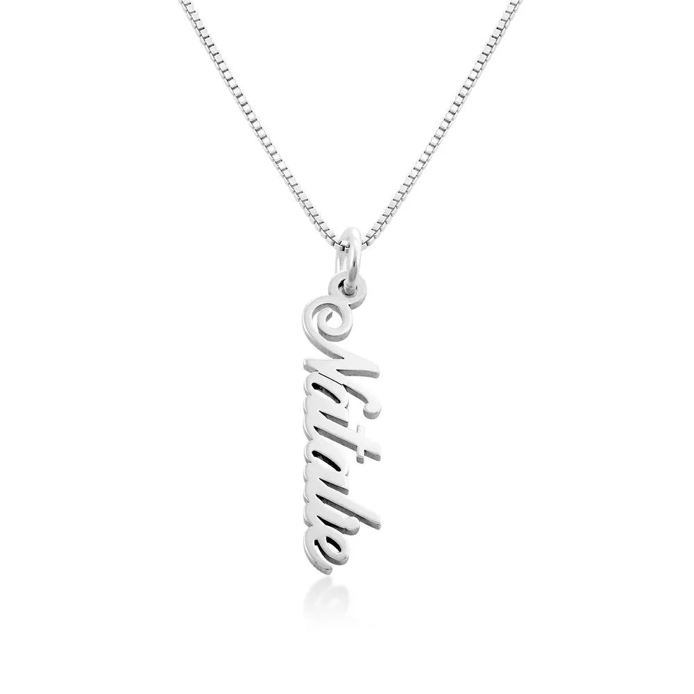 Vertical Name Necklace